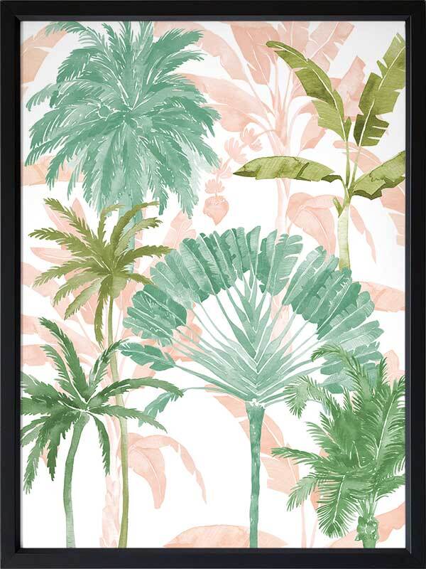 Exotic Palms II Poster