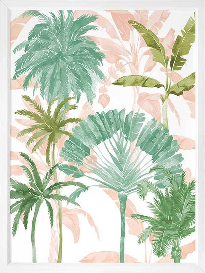 Exotic Palms II Poster