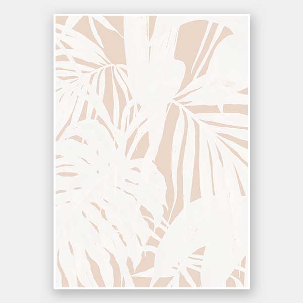 Neutral Palms I Unframed Art Print