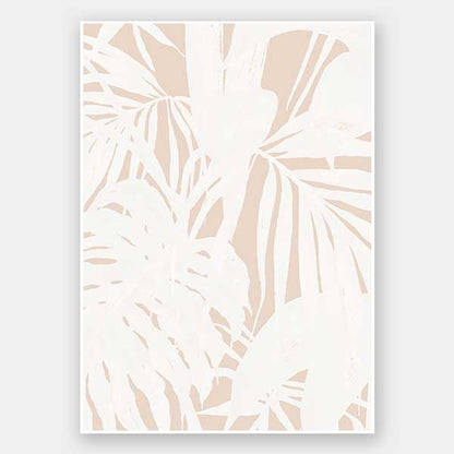 Neutral Palms I Unframed Art Print