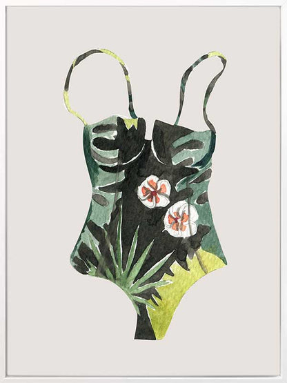 Swimsuit I Canvas Art Print