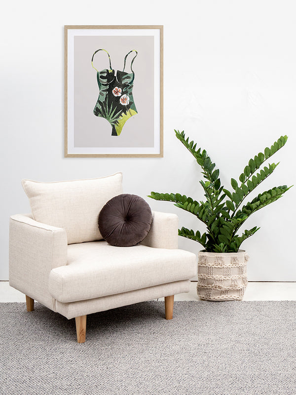 Swimsuit I Poster Framed Art Print | Lifestyle