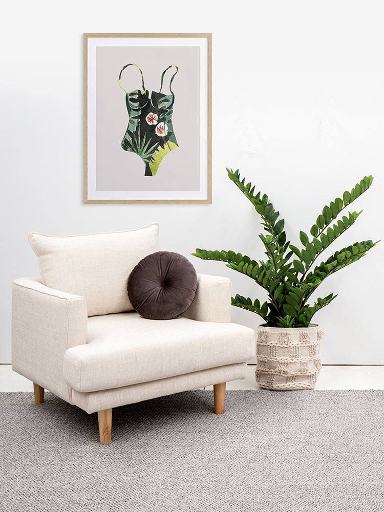 Swimsuit I Poster Framed Art Print | Lifestyle