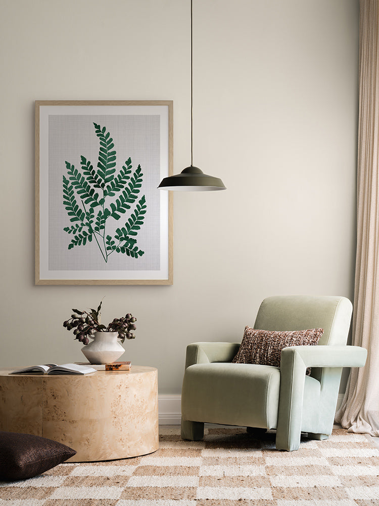 Chestnut Green Poster Framed Art Print | Lifestyle