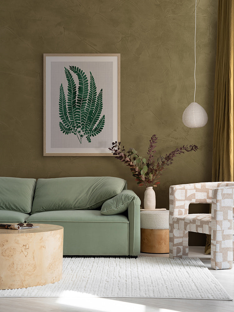 Maple Green Poster Framed Art Print | Lifestyle