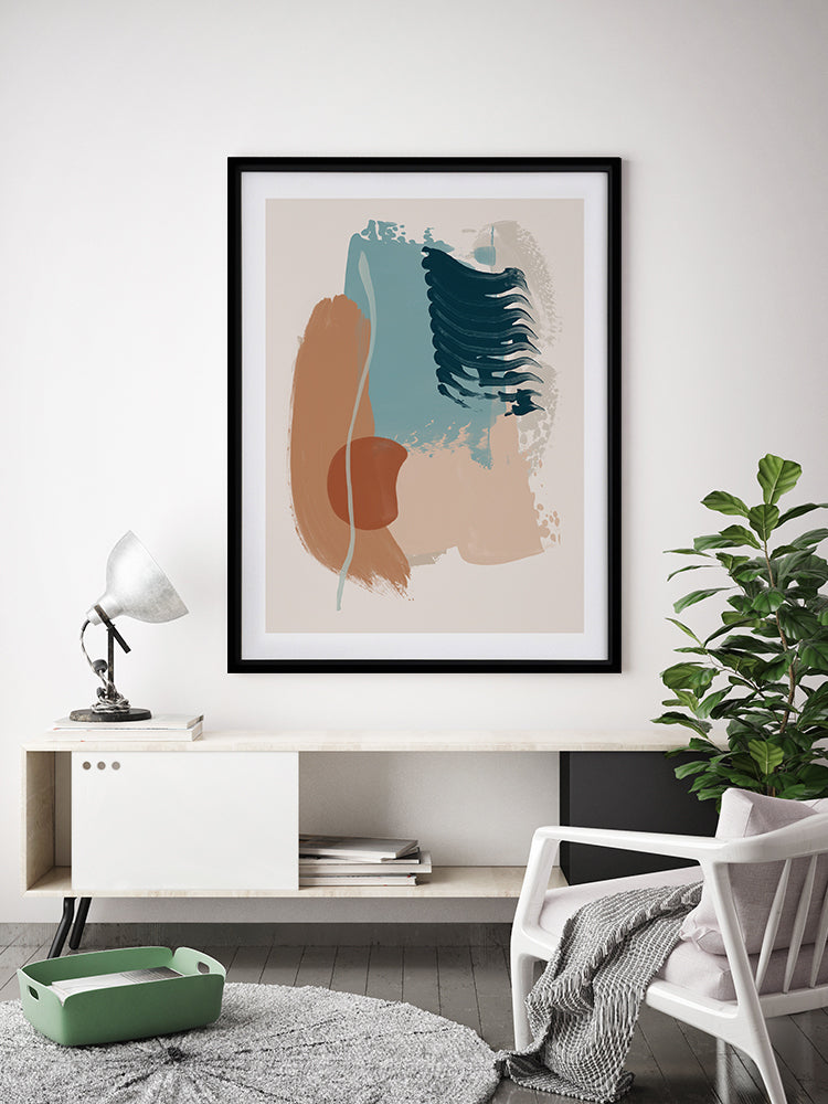 Peaceful Perspective Poster Framed Art Print | Lifestyle