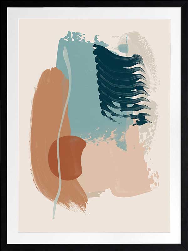 Peaceful Perspective Poster Framed Art Print