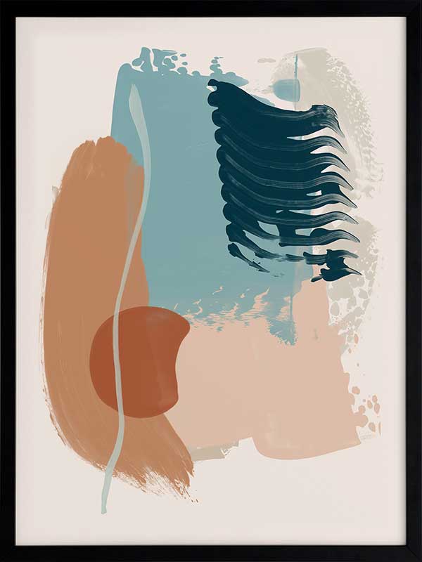 Peaceful Perspective Poster Framed Art Print