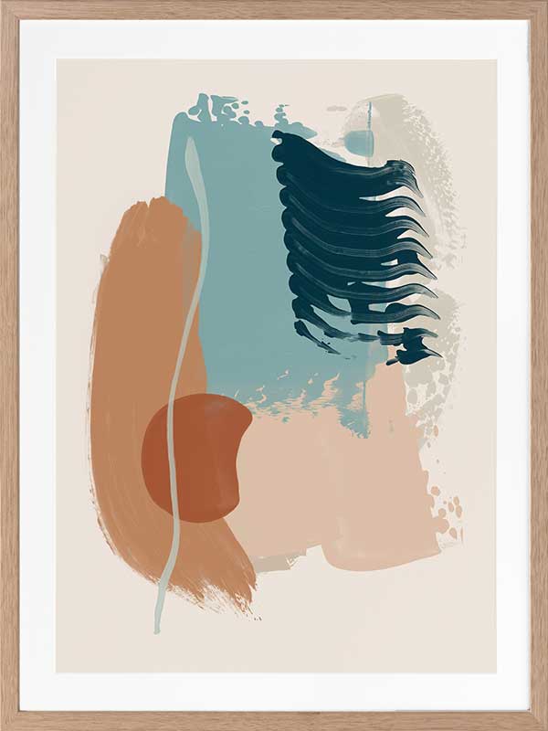 Peaceful Perspective Poster Framed Art Print