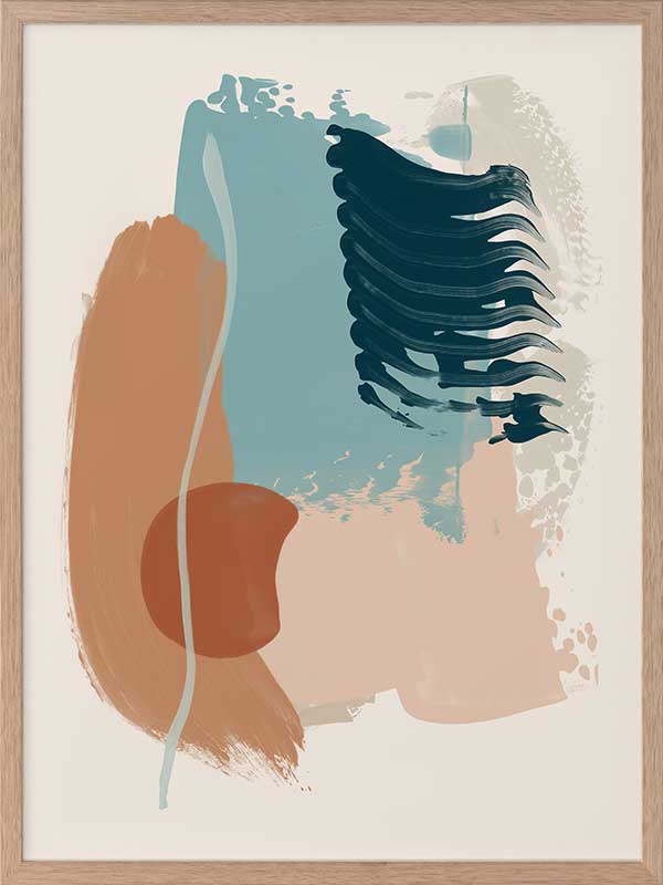 Peaceful Perspective Poster Framed Art Print