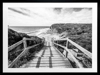 Bells Beach I Poster Framed Art Print