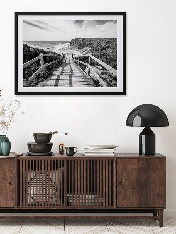 Bells Beach I Poster Framed Art Print | Lifestyle