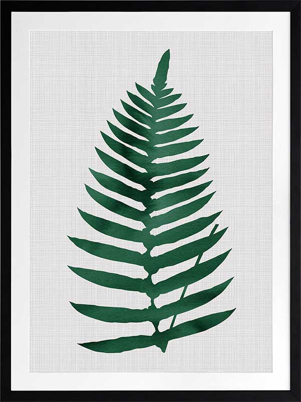 Beech Green Poster Framed Art Print