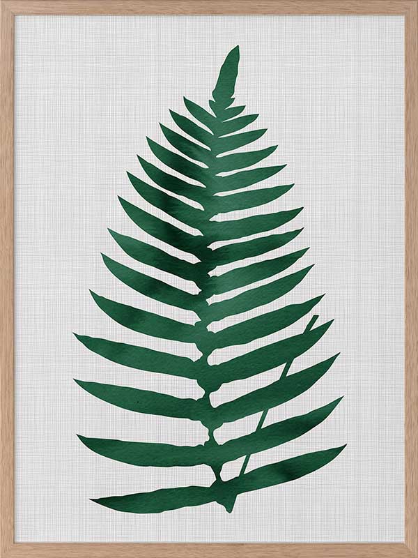 Beech Green Poster Framed Art Print