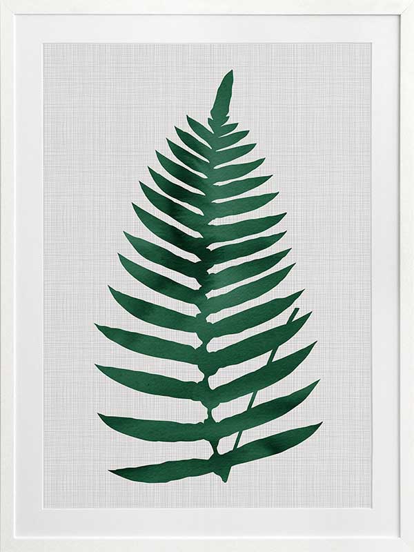 Beech Green Poster Framed Art Print