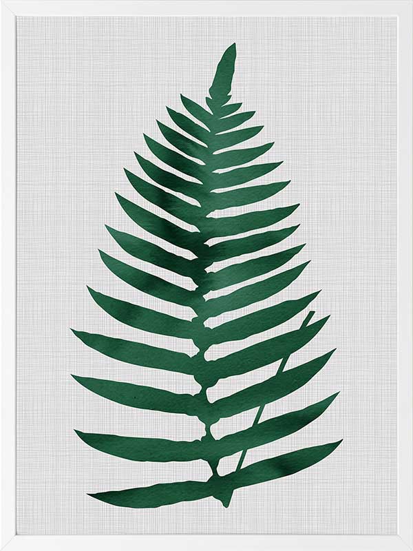 Beech Green Poster Framed Art Print