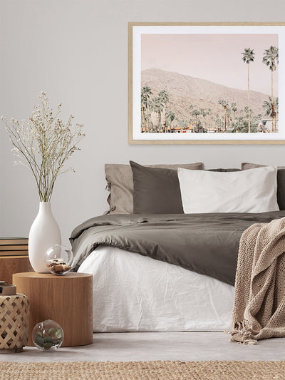 Palm Springs I Poster Framed Art Print | Lifestyle