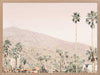 Palm Springs I Poster Framed Art Print