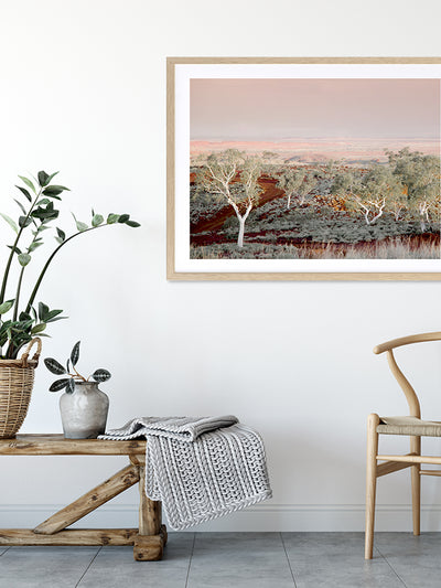 Pilbara Poster Framed Art Print | Lifestyle