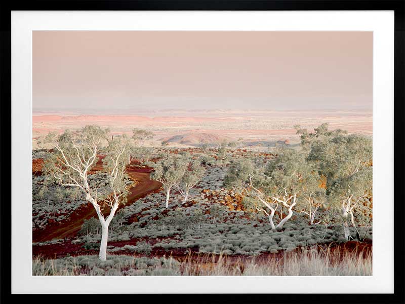 Pilbara Poster Framed Art Print