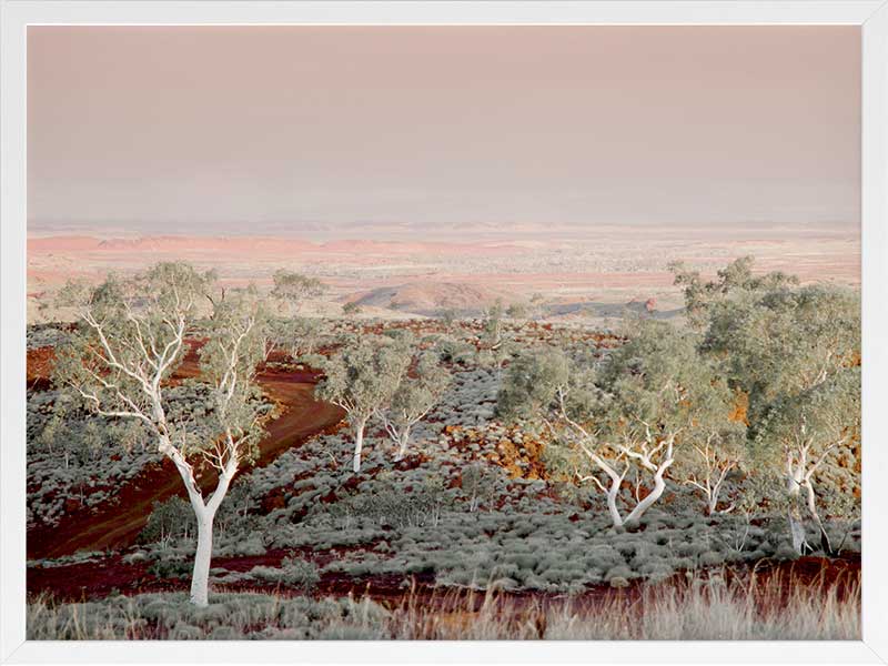 Pilbara Poster Framed Art Print