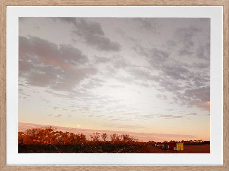 Australian Outback Poster Framed Art Print