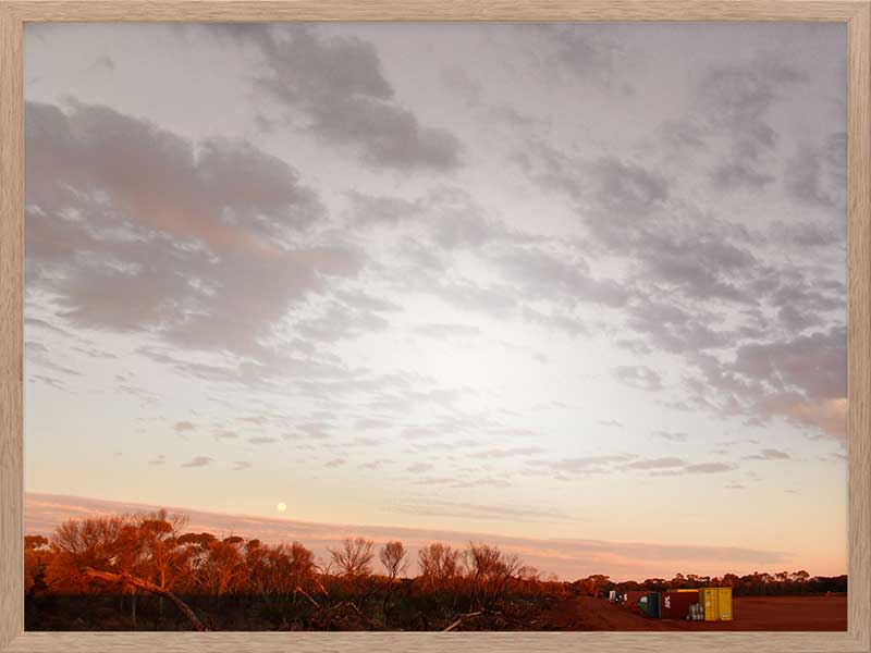 Australian Outback Poster Framed Art Print