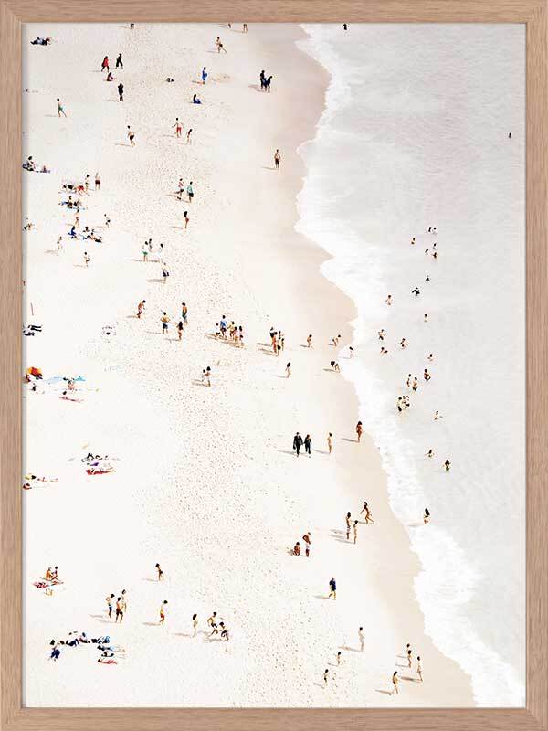 Bleached Beach Poster