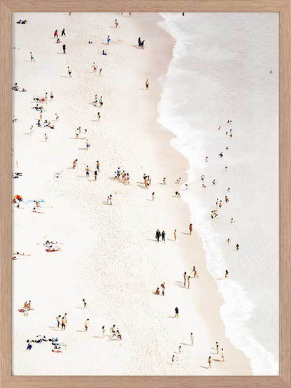 Bleached Beach Poster