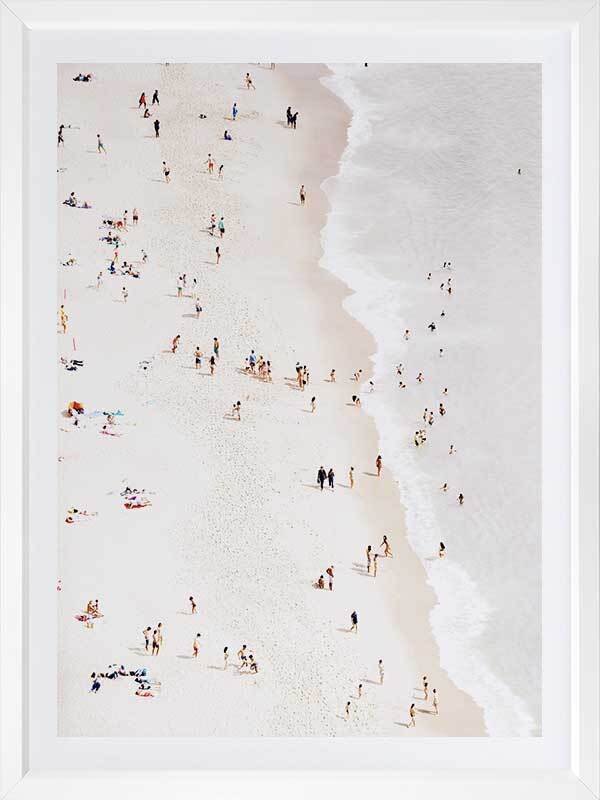 Bleached Beach Poster