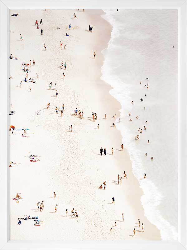 Bleached Beach Poster