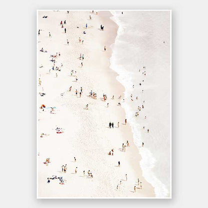 Bleached Beach Unframed Art Print