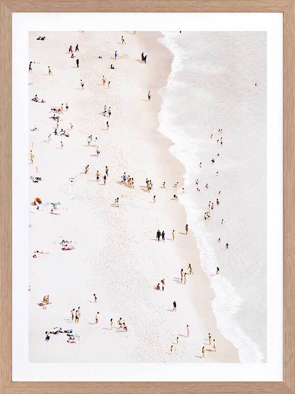 Bleached Beach Poster