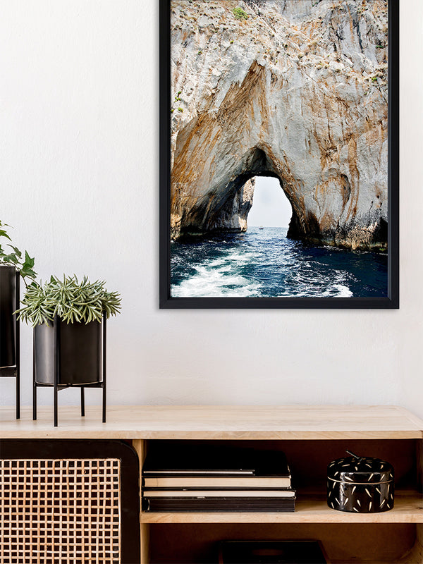 Grotto Poster Framed Art Print | Lifestyle