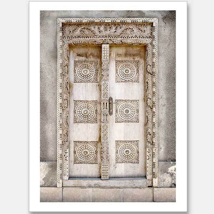 Marrakech Door Unframed Art Print