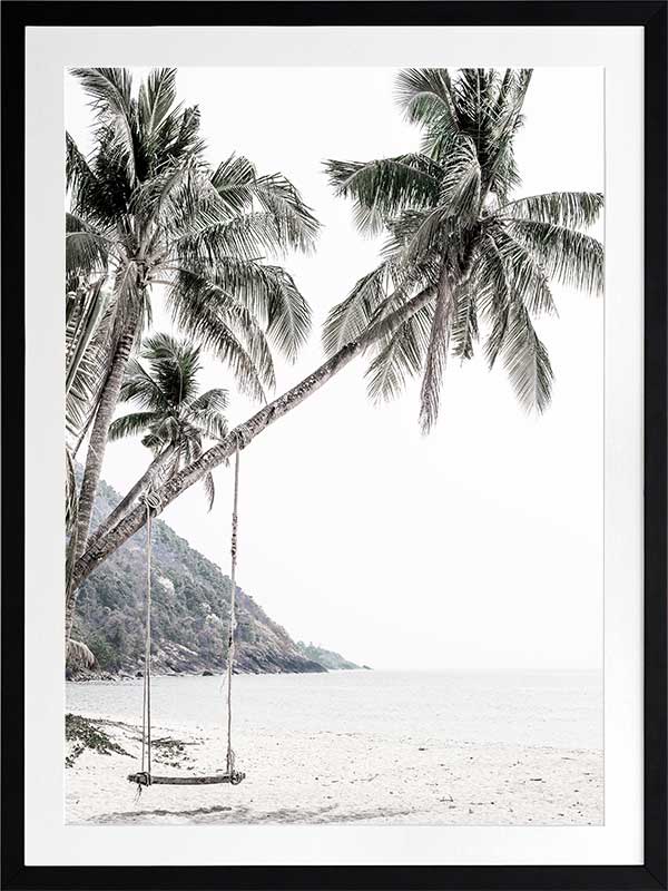 Swing Life Away Poster Framed Art Print