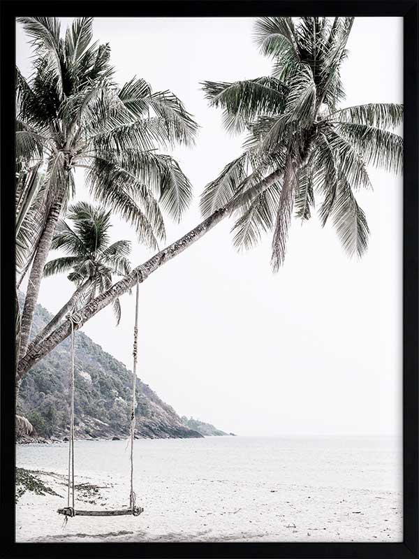 Swing Life Away Poster Framed Art Print