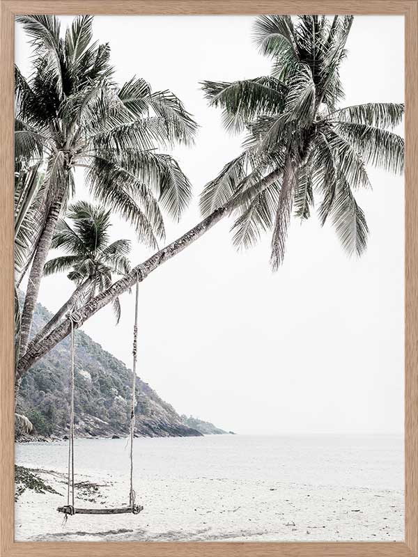 Swing Life Away Poster Framed Art Print