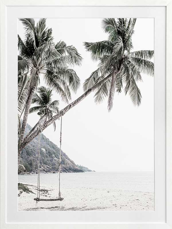 Swing Life Away Poster Framed Art Print