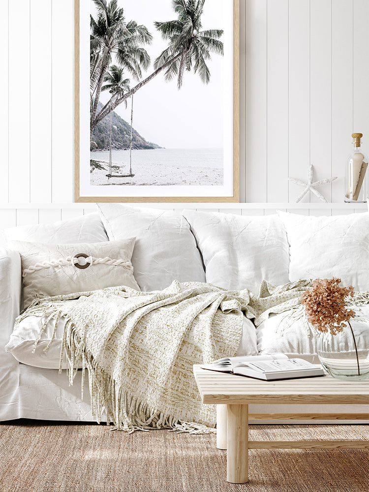 Swing Life Away Poster Framed Art Print | Lifestyle