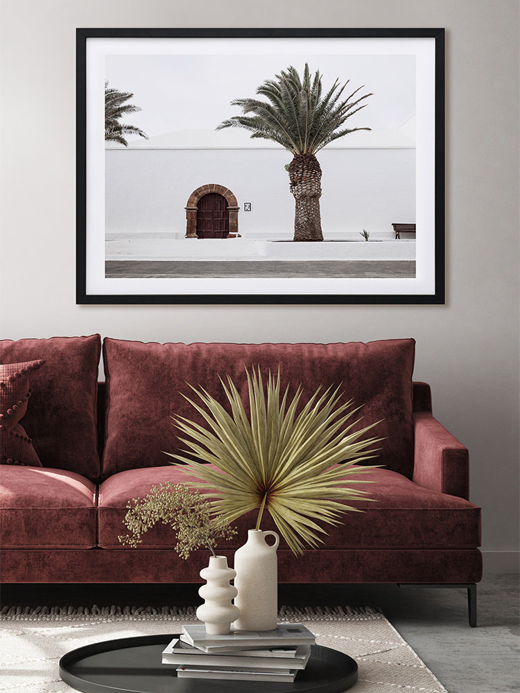 Keep Out Poster Framed Art Print | Lifestyle