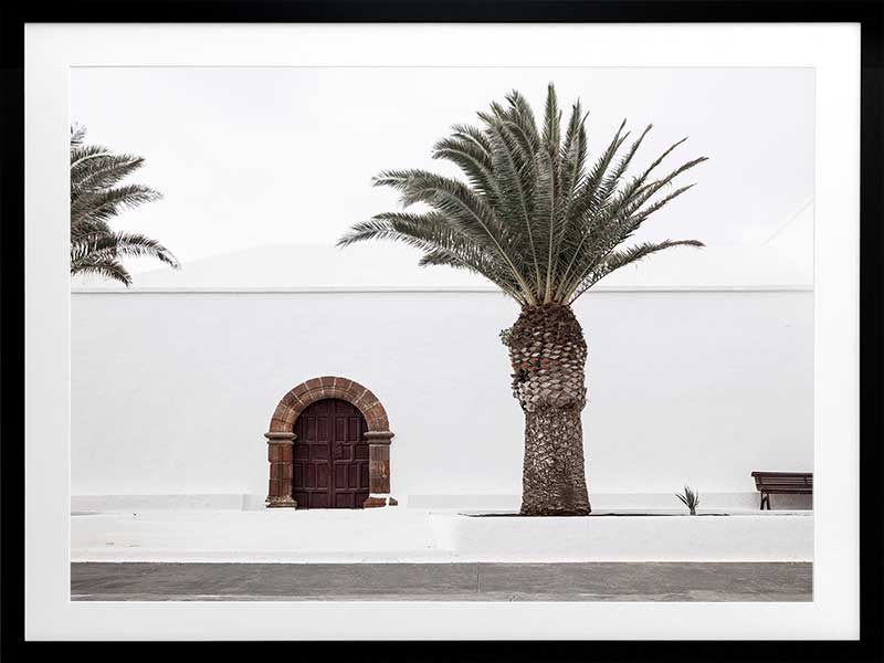 Keep Out Poster Framed Art Print