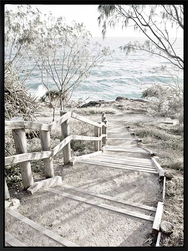 Ocean Alley Canvas Art Print