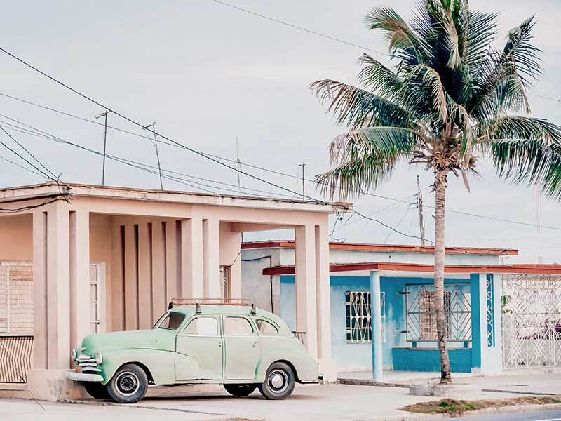 Pastel La Palma Canvas Art Print