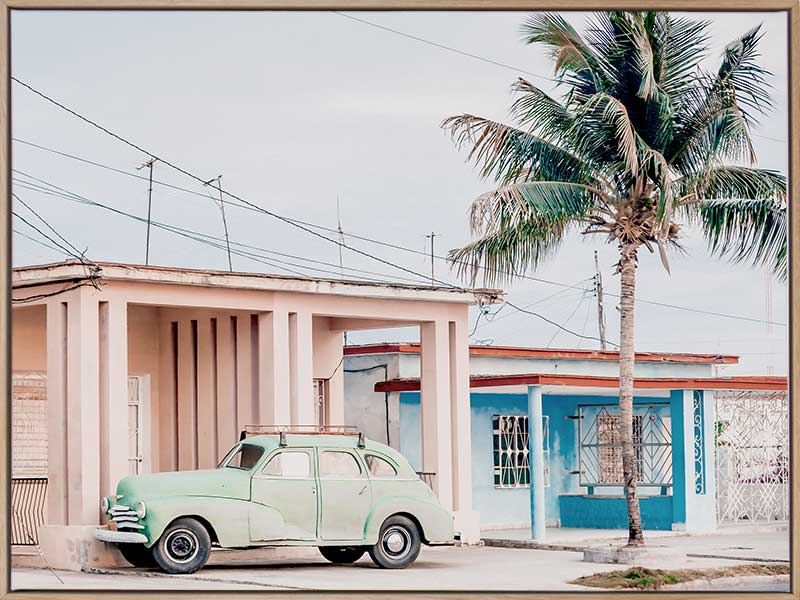 Pastel La Palma Canvas Art Print