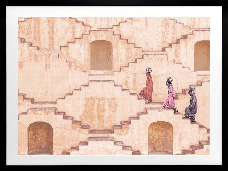 The Climb Poster Framed Art Print