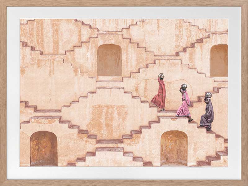 The Climb Poster Framed Art Print