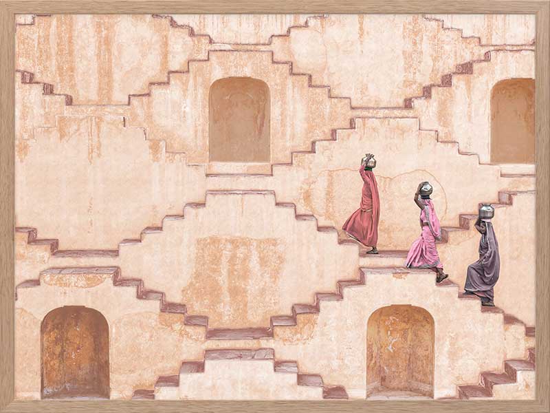 The Climb Poster Framed Art Print