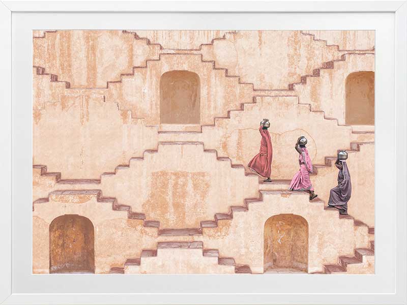 The Climb Poster Framed Art Print