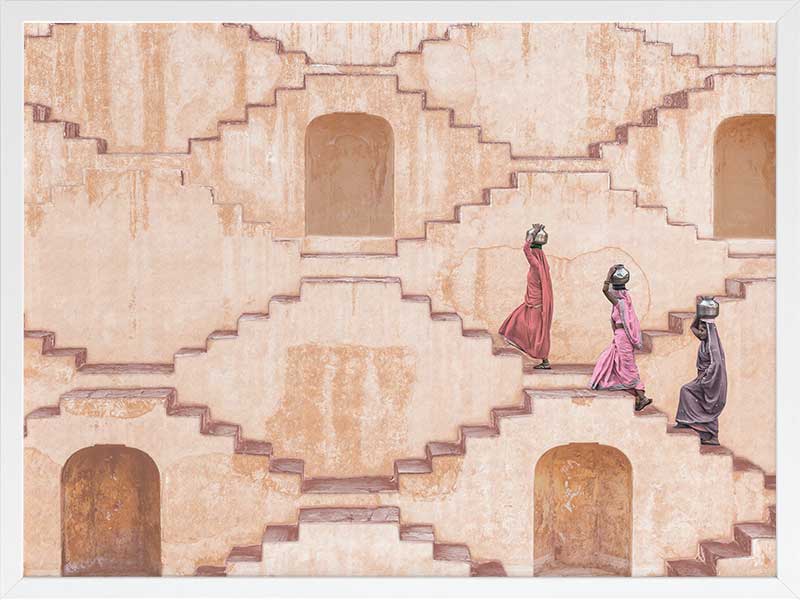 The Climb Poster Framed Art Print